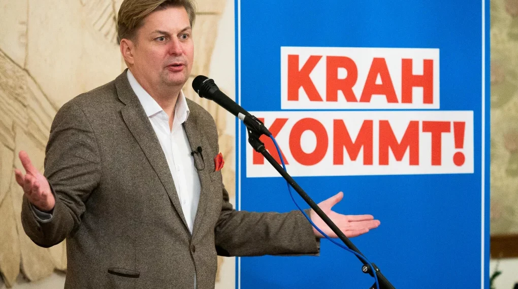 Maximilian Krah kandidiert für den Bundestag bei der Wahl im Februar