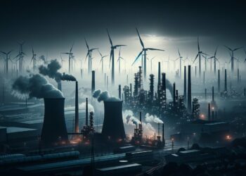 ÖL/GAS und Kohle Kraftwerke in Deutschland laufen auf vollen Touren