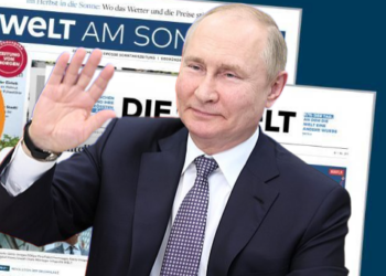Putin-Gastbeitrag-Welt - Wagenknecht-BSW