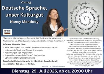 Vortrag von Nancy Mandody zum Thema: Deutsche Sprache, unser Kulturgut | Eine Nuitdebout Produktion