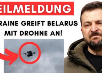 Ukrainische Kampf-Drohne mit Sprengladung in Minsk abgeschossen!