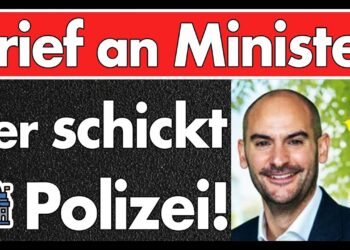 Beschwerde an Minister führt zu Besuch der Kripo! Grüner dreht völlig durch!