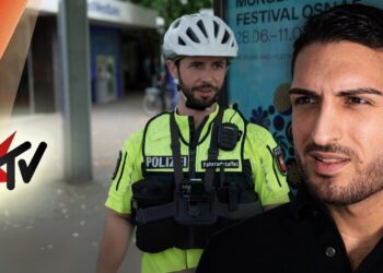 Die Fahrrad Polizei wird NICHT ernst genommen