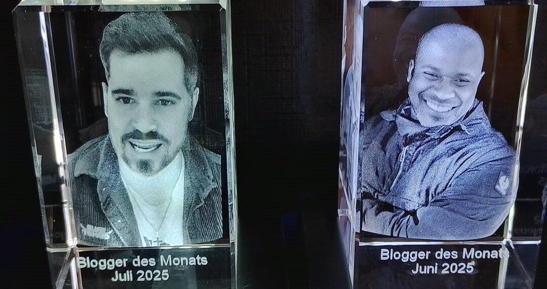 Serge Menga und Andi in Deutschland zum Blogger des Monats Juni bzw. Juli gewählt