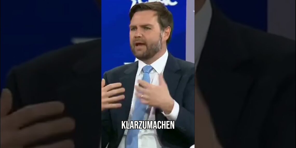 JD Vance warnt: Ohne Meinungsfreiheit keine Freundschaft mit Europa