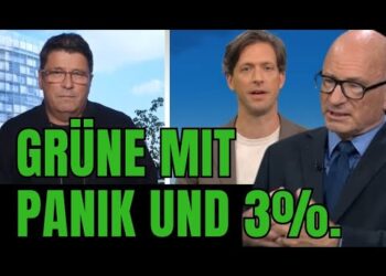 Innovative D-Talk Talkshow mit gelungener Diskussion über grüne Politik, Panikmache und Wirtschaftspolitik in Deutschland, inklusive Experteninterview und Analysen.