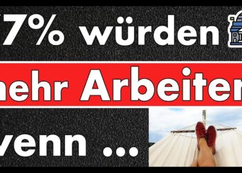 77 % würden mehr Arbeiten, wenn ... | Buchtitel mit Person auf Hängematte | Motivationsspruch zur Steigerung der Arbeitsmotivation bei Beschäftigten.