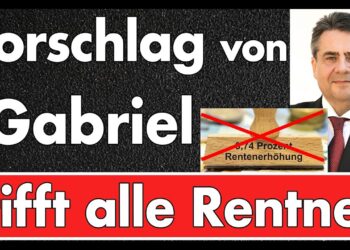Vorschlag von Gabriel trifft alle Rentner – Diskussion über Rentenerhöhung, Rentnerpolitik und aktuelle Rententhemen in Deutschland.