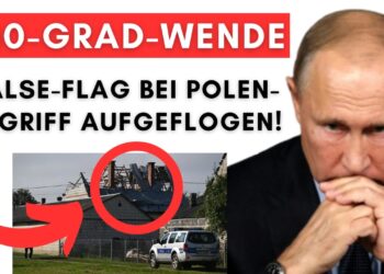 Wohnhaus wurde NICHT von Russen-Drohne zerstört, sondern von polnischen F-16 Kampfjet!