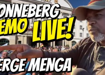 LIVE ❗ Demo SONNEBERG 🇩🇪 mit Serge Menga & Spaziergang durch die Stadt Kundgebung Thüringen AfD