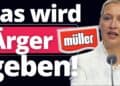 Eilmeldung: NGO will Müller Produkte markieren! Alice Weidel kontert genial!
