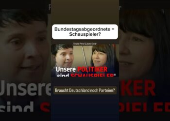 Bundestagsabgeordnete = Schauspieler?