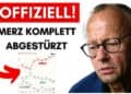 Umfrage-Katastrophe: GANZ Deutschland hasst Merz & seine Anti-Deutschland Politik!