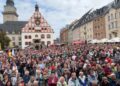 Peter Hahne „Einig Vaterland?“ & Gegendemo 28.9.25 Plauen