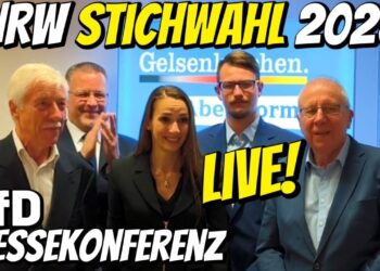 LIVE ❗️ Stichwahl Bürgermeister Kommunalwahl Gelsenkirchen NRW 2025 AfD Pressekonferenz & Interviews