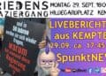 KEMPTEN 90. FRIEDENSSPAZIERGANG FRIEDENSTÜCHTIGER Menschen im Allgäu! Mit viel Trommeln! ;-)