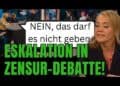 Knall bei „Hart, aber fair“: Politikerin greift Verfassungsschutz, „Hetze“ und Meldestellen an!